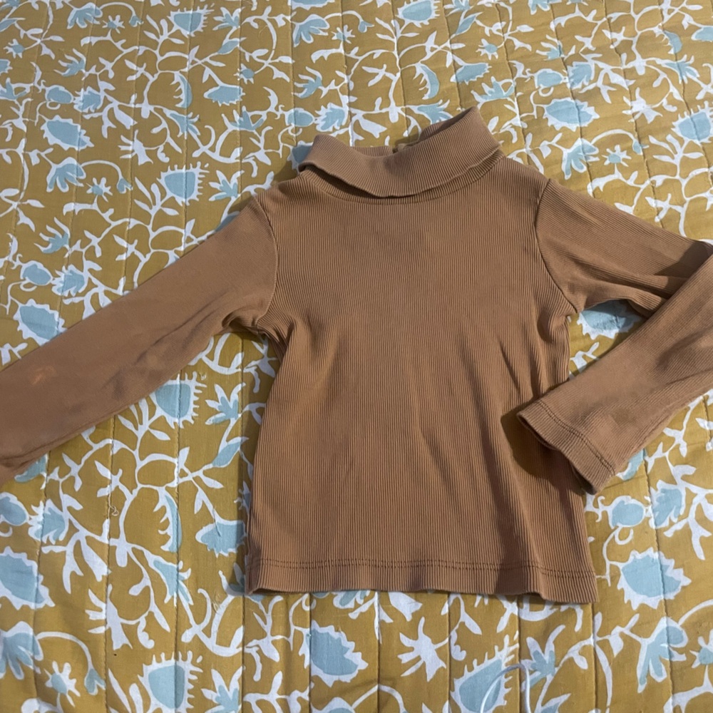 Misha And Puff Brown Kids Long Sleeve Top